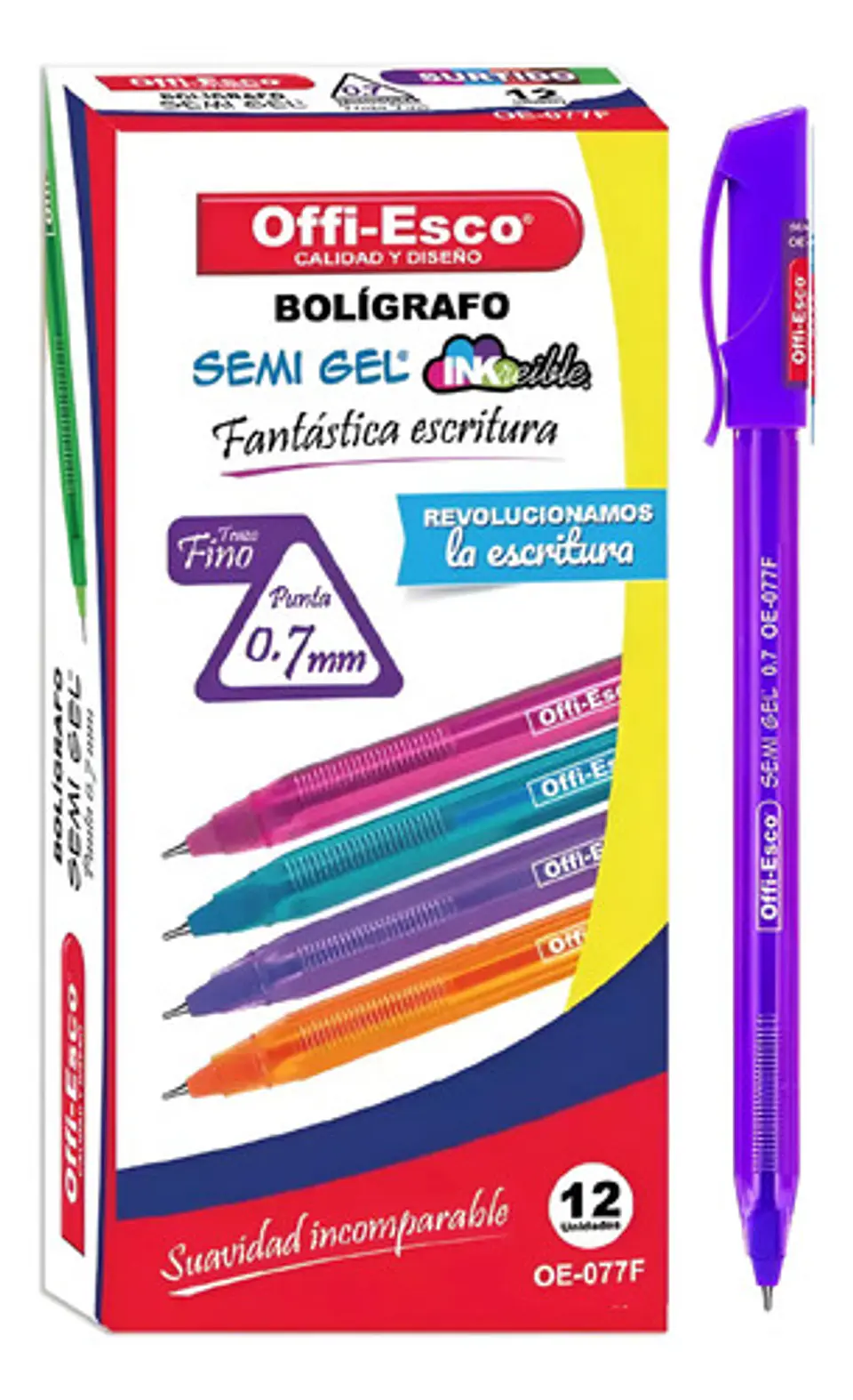 Bolígrafo Semi Gel 0.7m Oe-077f 11