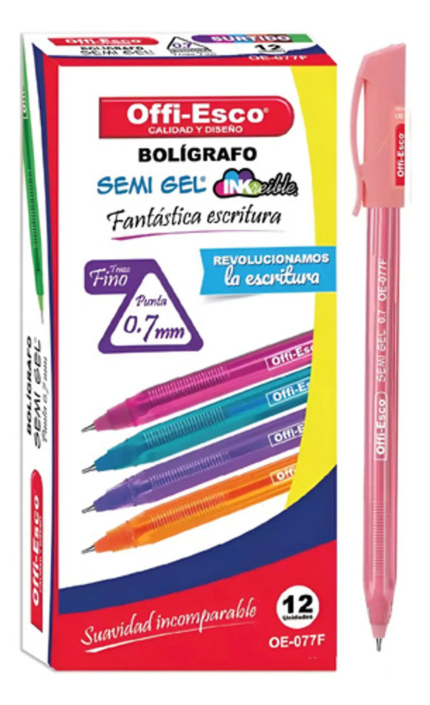 Bolígrafo Semi Gel 0.7m Oe-077f 15