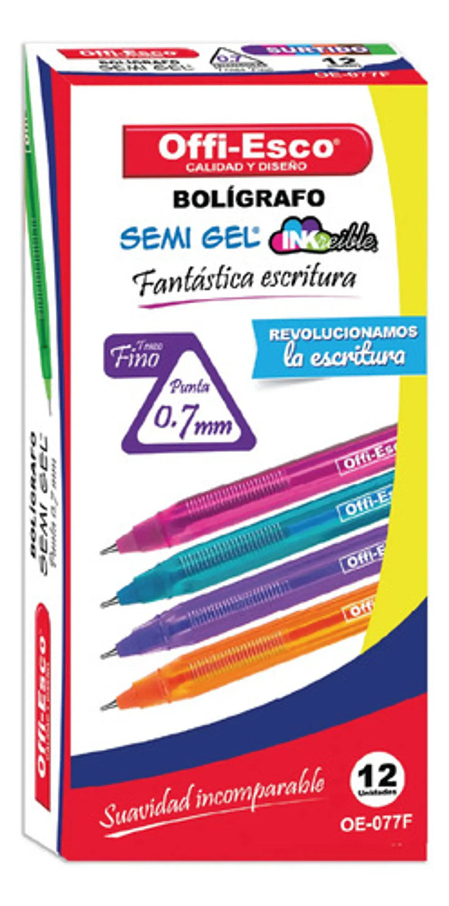 Bolígrafo Semi Gel 0.7m Oe-077f 16