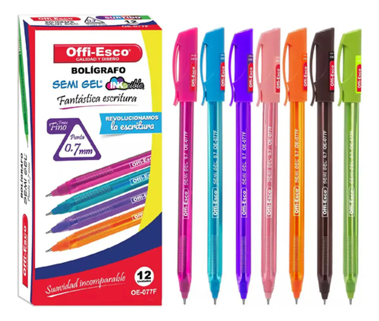 Bolígrafo Semi Gel 0.7m Oe-077f 23