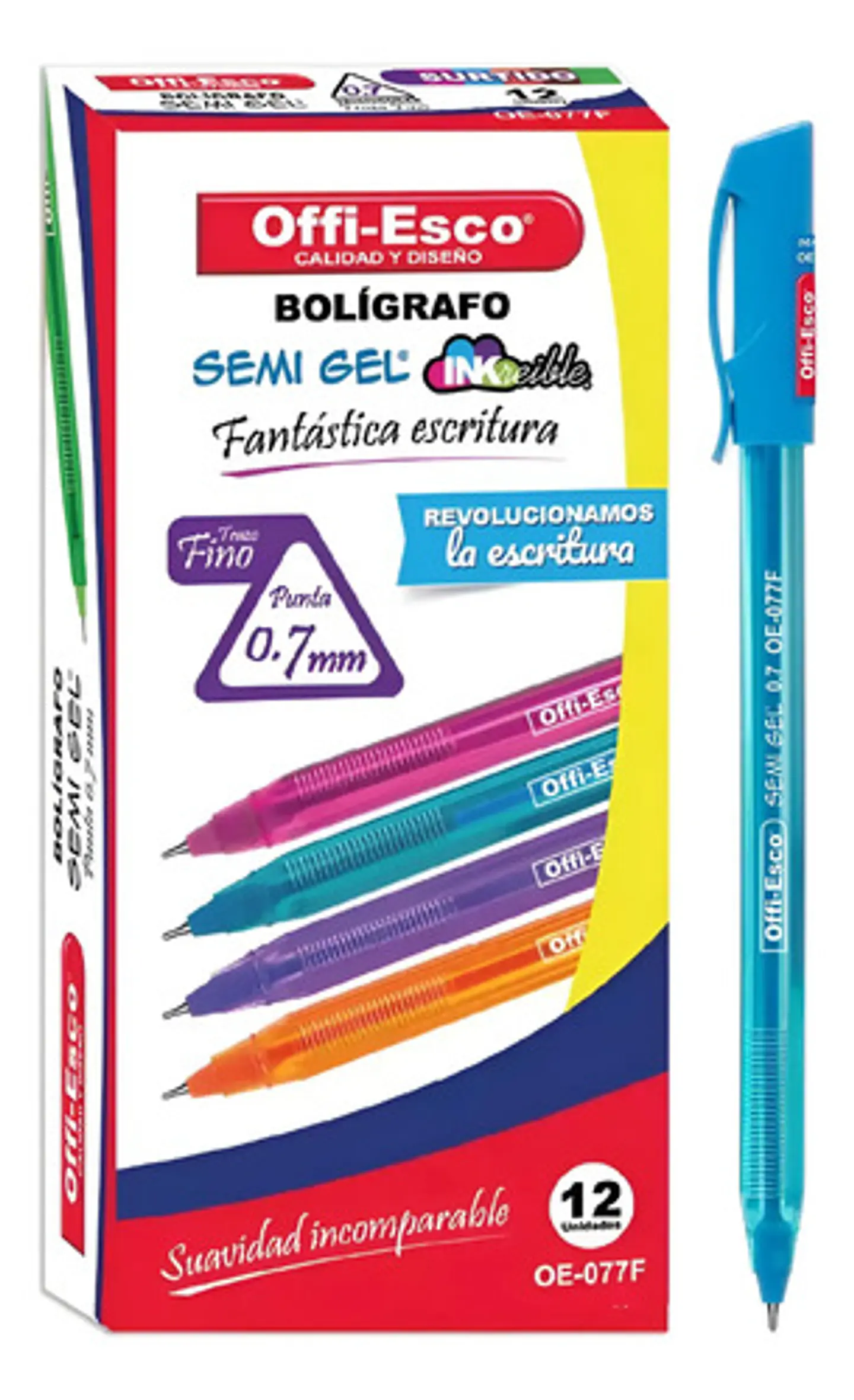 Bolígrafo Semi Gel 0.7m Oe-077f 31