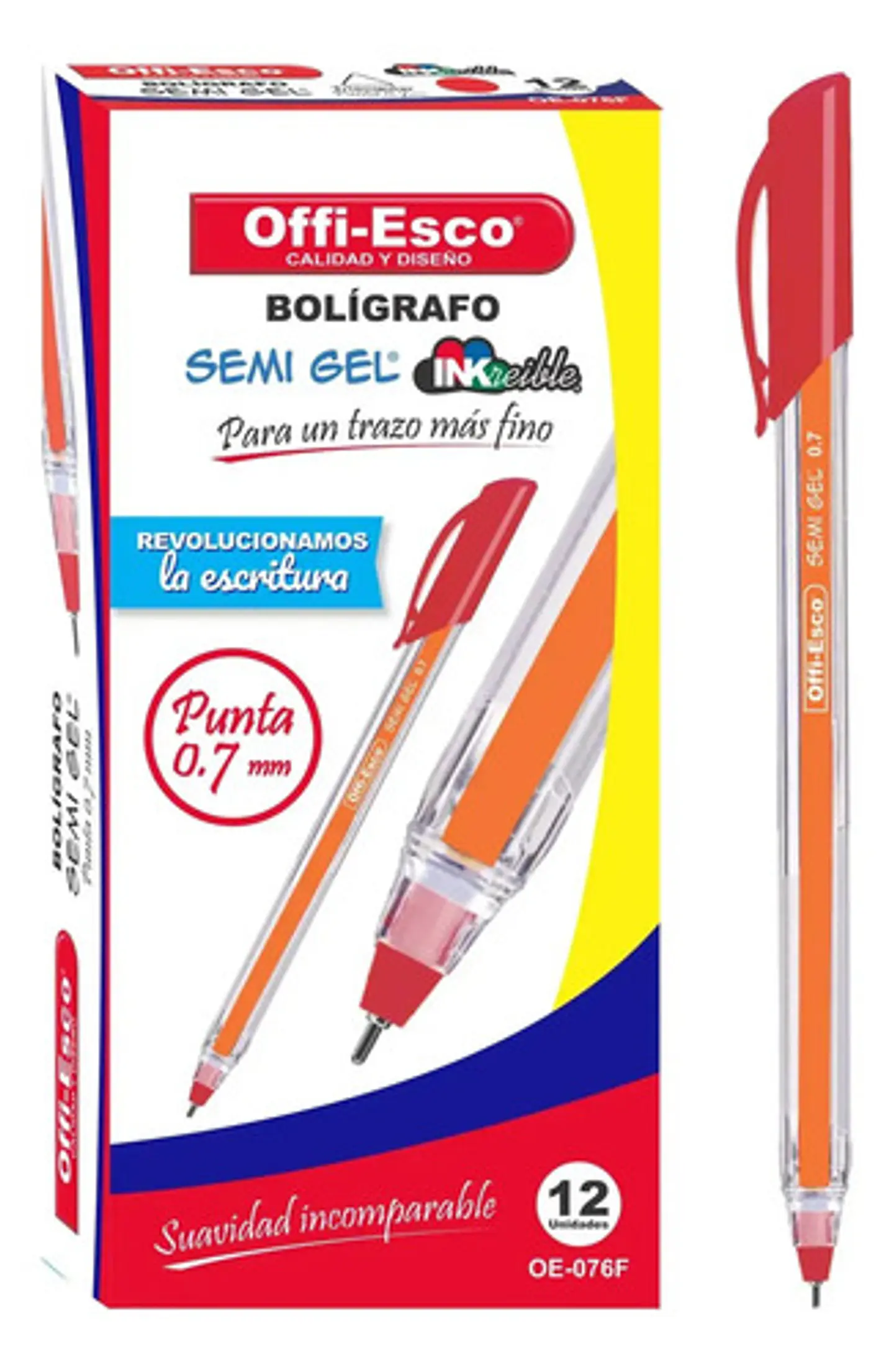 Bolígrafo Semi Gel 0.7m Oe-077f 35