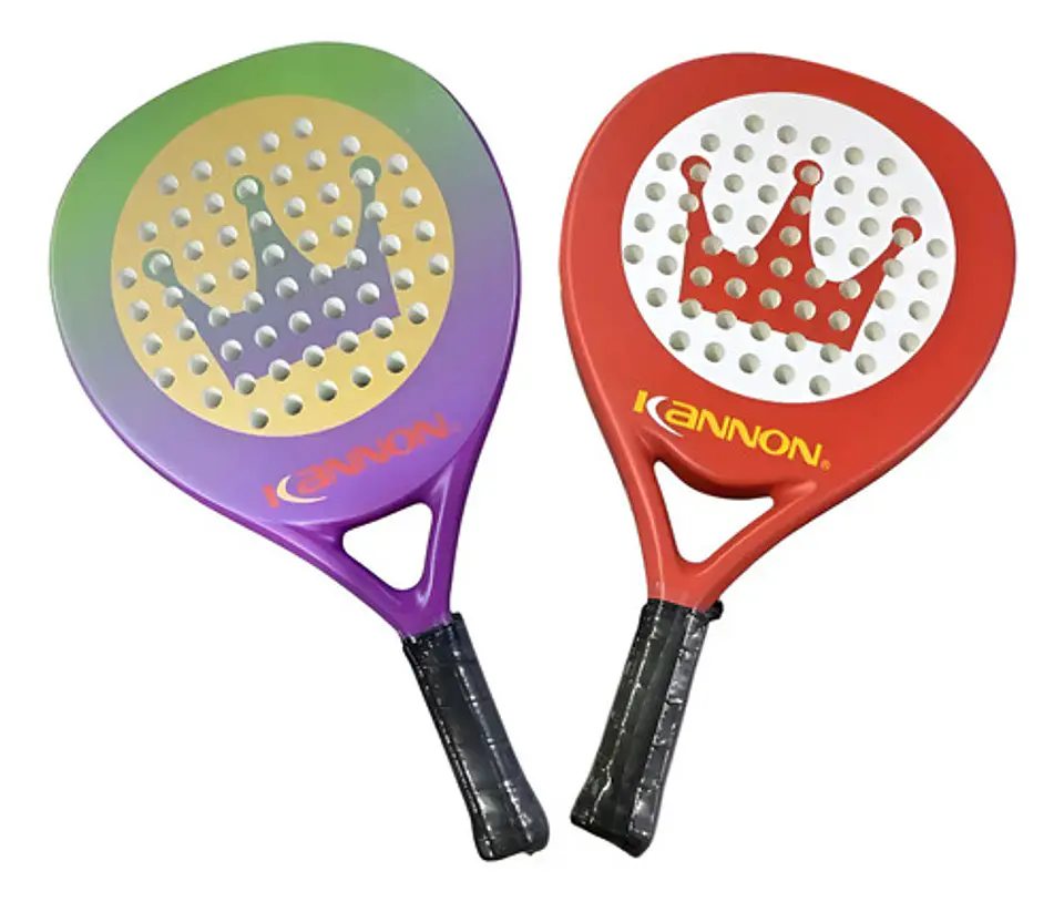 Paleta Padel Raqueta Tenis Playa Fibra De Carbono 2