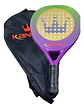 Paleta Padel Raqueta Tenis Playa Fibra De Carbono - Miniatura 6