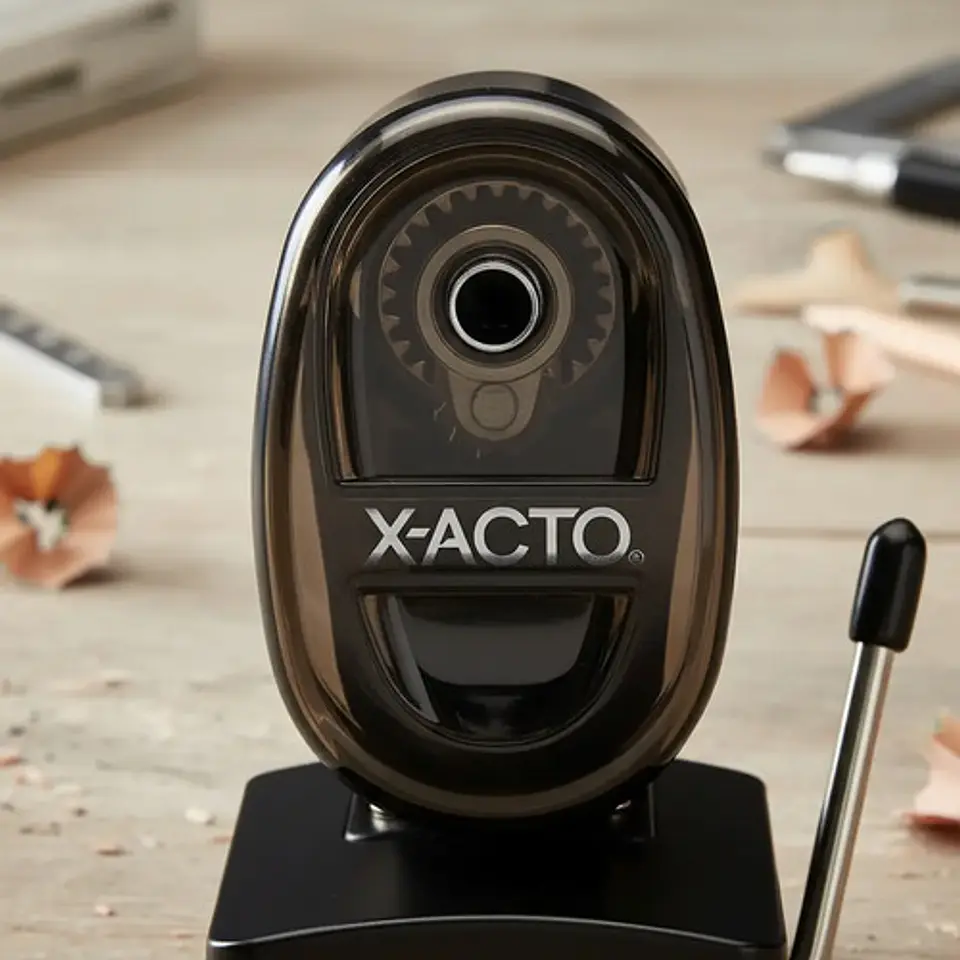 Sacapunta Tajalapiz Manual X-acto Bulldog Montaje Mesa Bosto 4