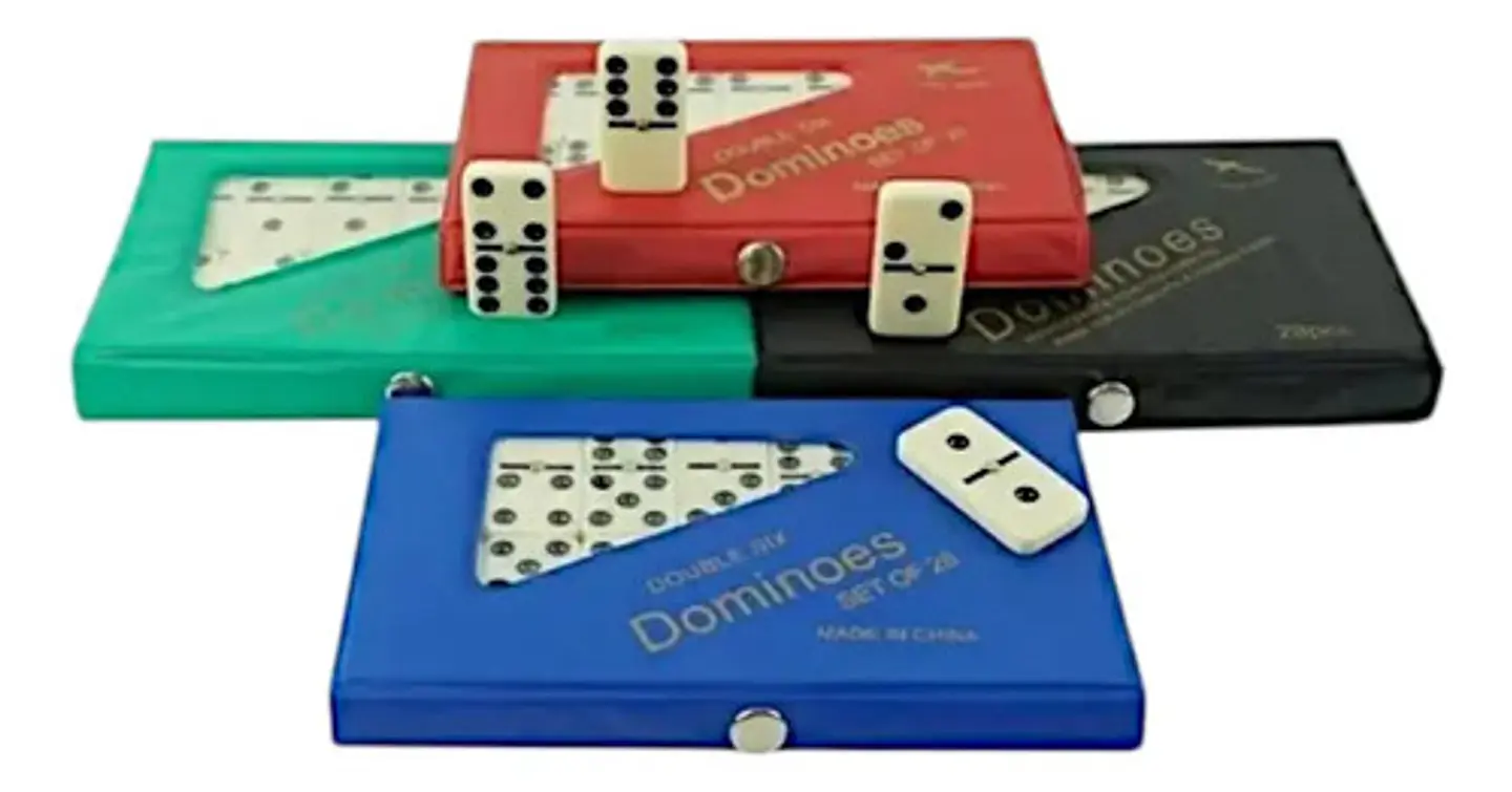 Dominó Domino Doble Seis Físico 28 Fichas 2-4 Jugadores 2
