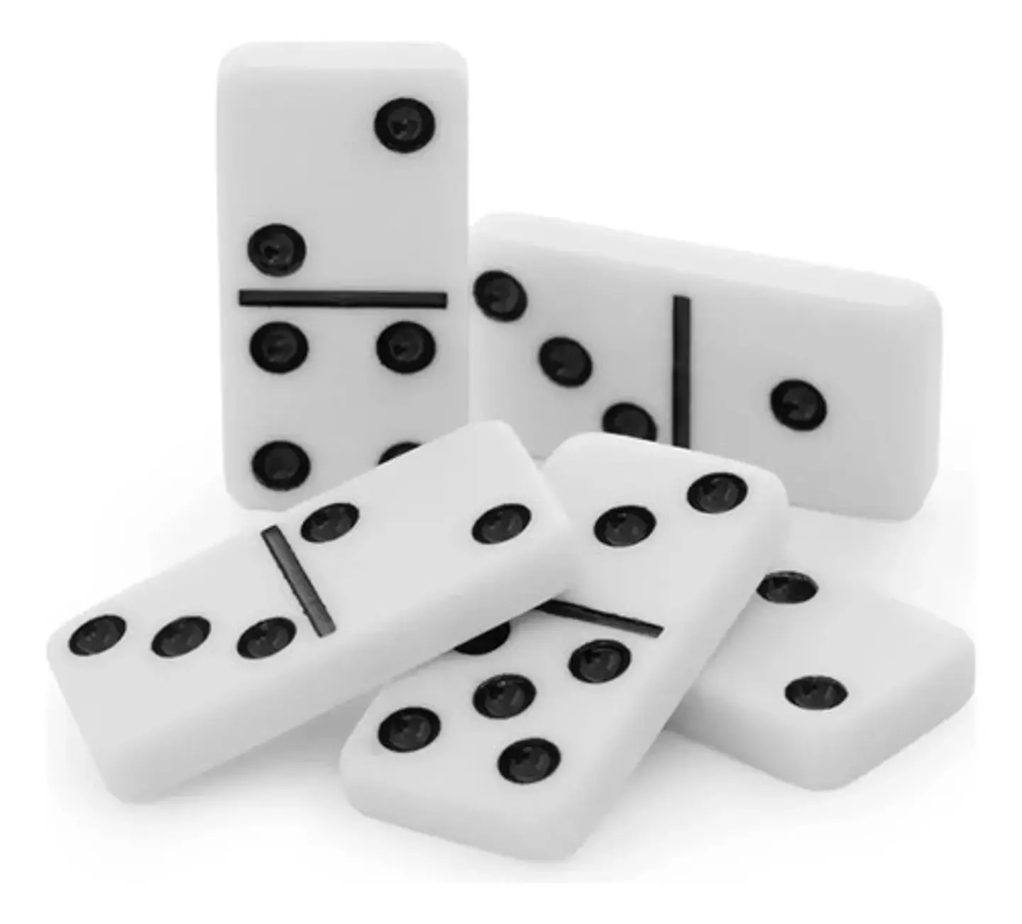 Dominó Domino Doble Seis Físico 28 Fichas 2-4 Jugadores 5