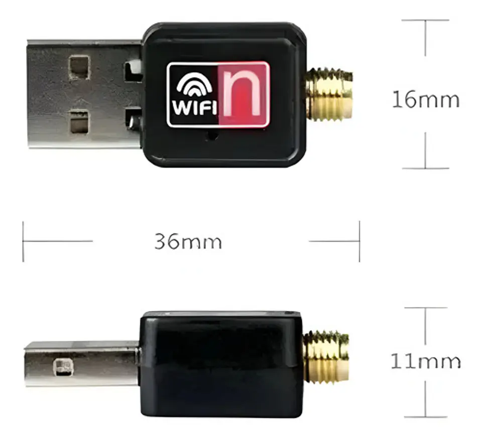 Adaptador Wi-fi De Alta Velocidad 1200mbps Usb 2.0 6