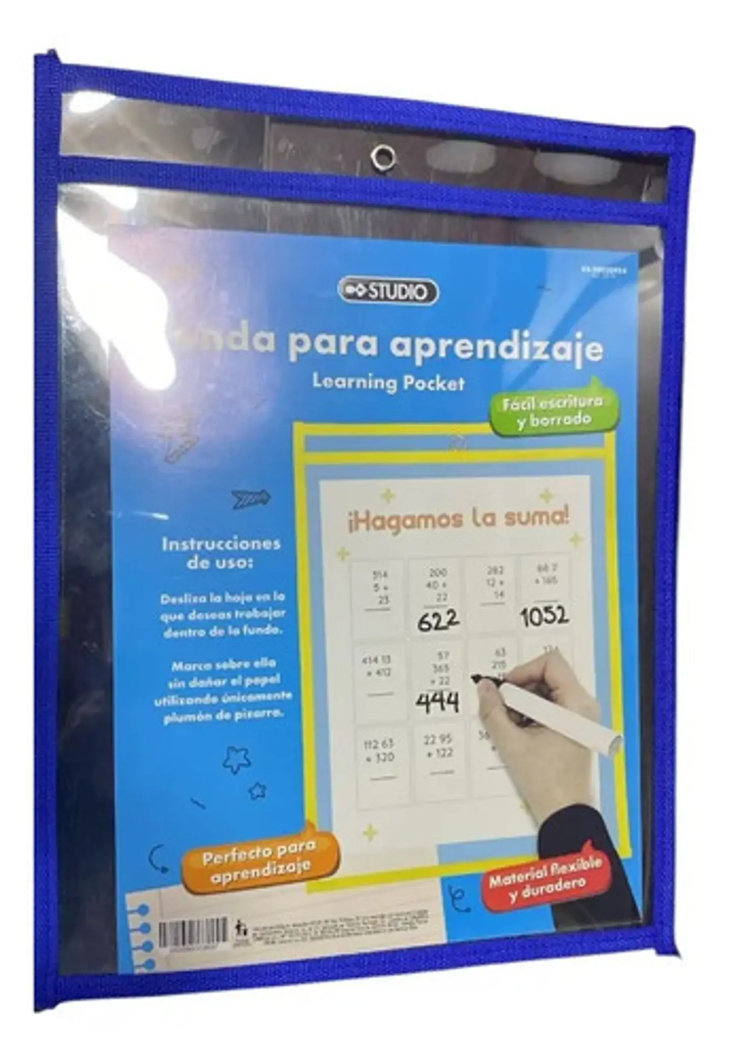 Pizarra De Aprendizaje De Borrado En Seco De Doble Cara 4
