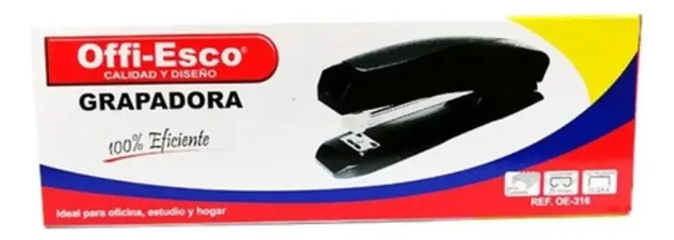 Grapadora Offi-esco Grande Plastica/metalica Oe-316 *1 Und 6
