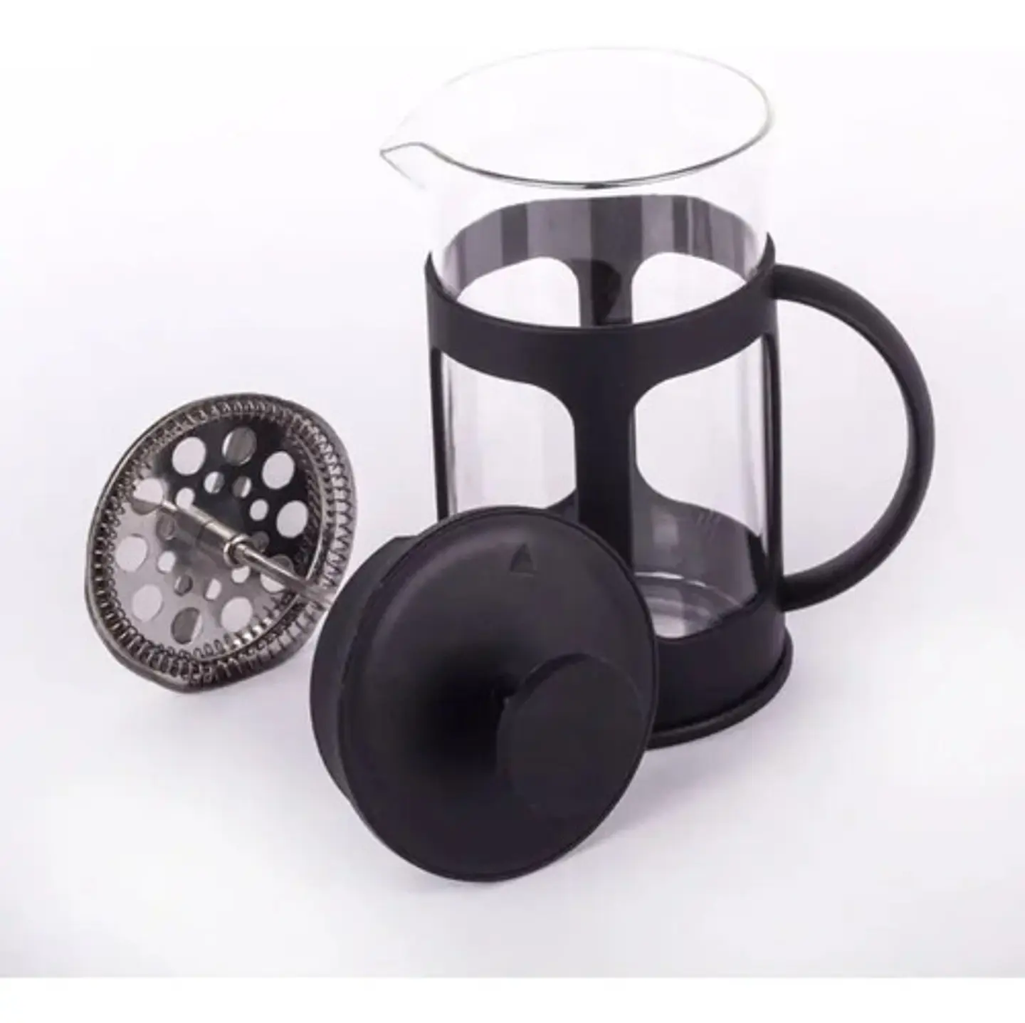 Cafetera Prensa Francesa Vidrio 600ml French Press Cafe  10