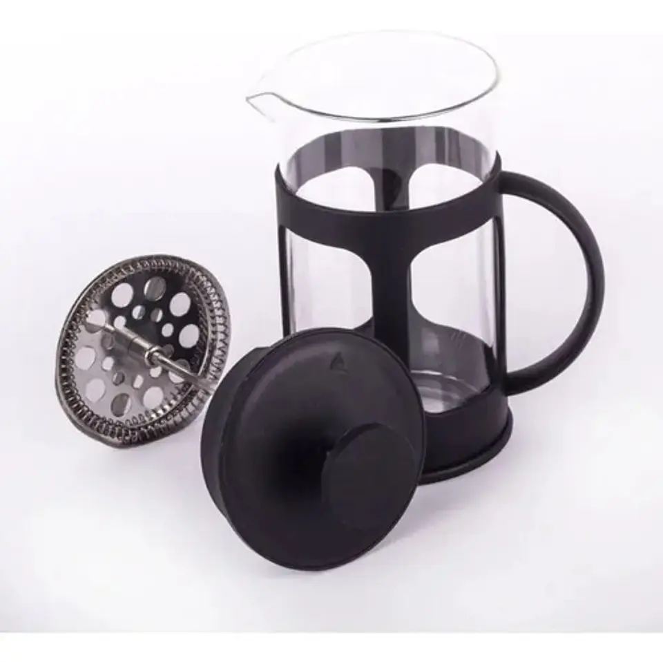 Cafetera Prensa Francesa Vidrio 600ml French Press Cafe  10