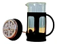 Cafetera Prensa Francesa Vidrio 600ml French Press Cafe  - Miniatura 11