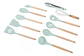Juego Set De Cocina 12 Pcs En Silicona Antiadherentes - Miniatura 12