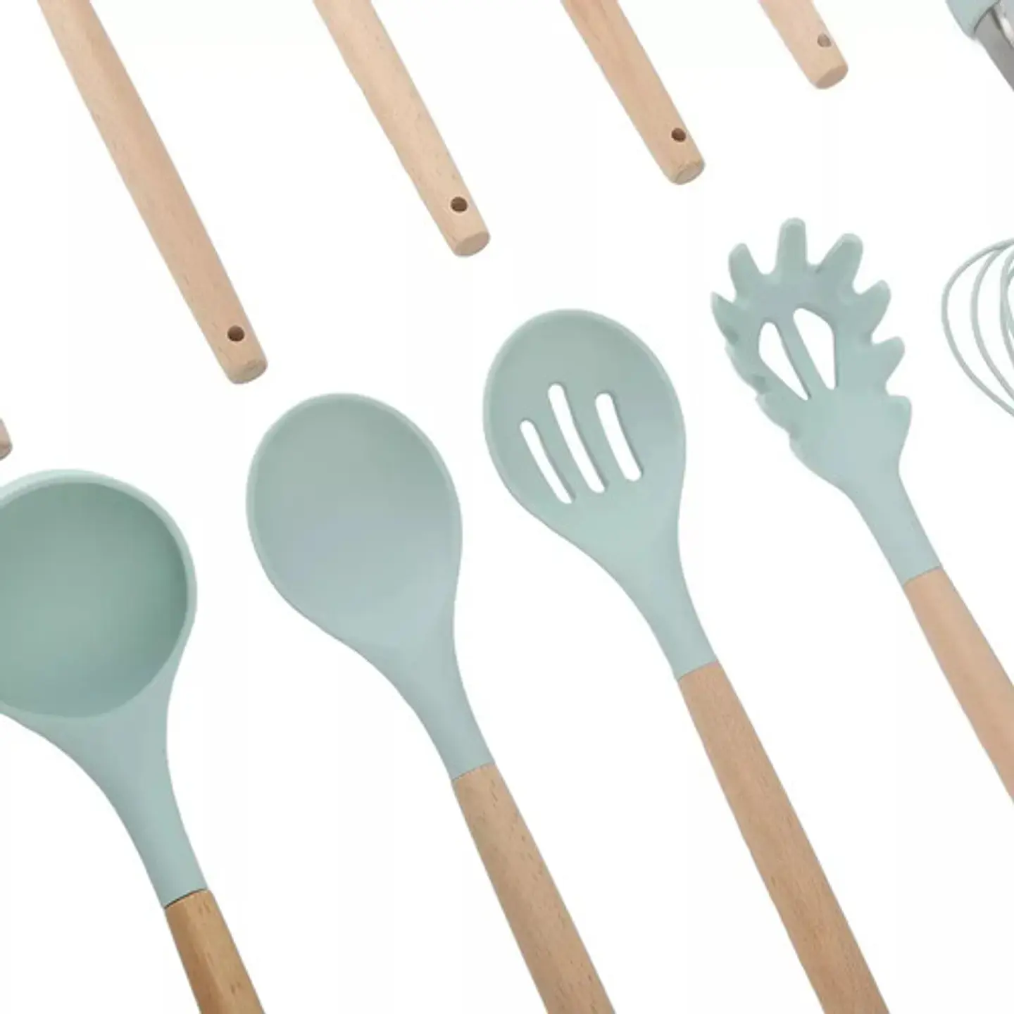 Juego Set De Cocina 12 Pcs En Silicona Antiadherentes 14
