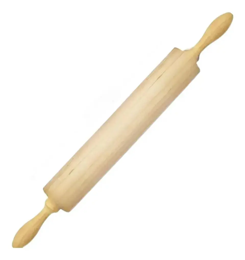 Rodillo Madera Repostería  Amasar Panaderia Pizza 1
