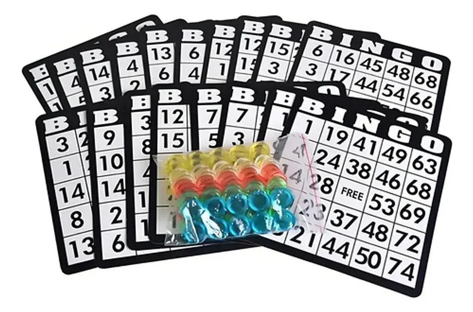Bingo Macrooutlet Clásico: Juego de Mesa Familiar con 18 Tarjetas y 75 Balotas 5