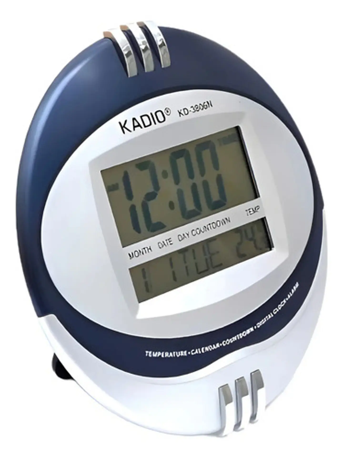 Reloj Digital Kadio De Pared O Mesa Temperatura Y Calendario 2