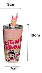 Botilito Térmico Pitillo  Infantil Labubu 500ml Acero - Miniatura 5