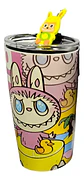 Botilito Térmico Pitillo  Infantil Labubu 500ml Acero - Miniatura 7