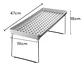 Repisa Plegable Grande Multiusos Cocina,baño,sala 47x18cm - Miniatura 3