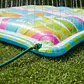 Inflable Piscina Chorros Spray Mangera Lluvia Color Verde Claro - Miniatura 5