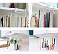 Organizador Macro Metal Blanco 10 Ganchos Colgador Tazas Cocina 28cm - Miniatura 1
