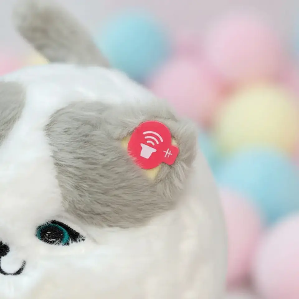 Peluche Gatito Interactivo Sonido  Maulla Mueve La Cola 6