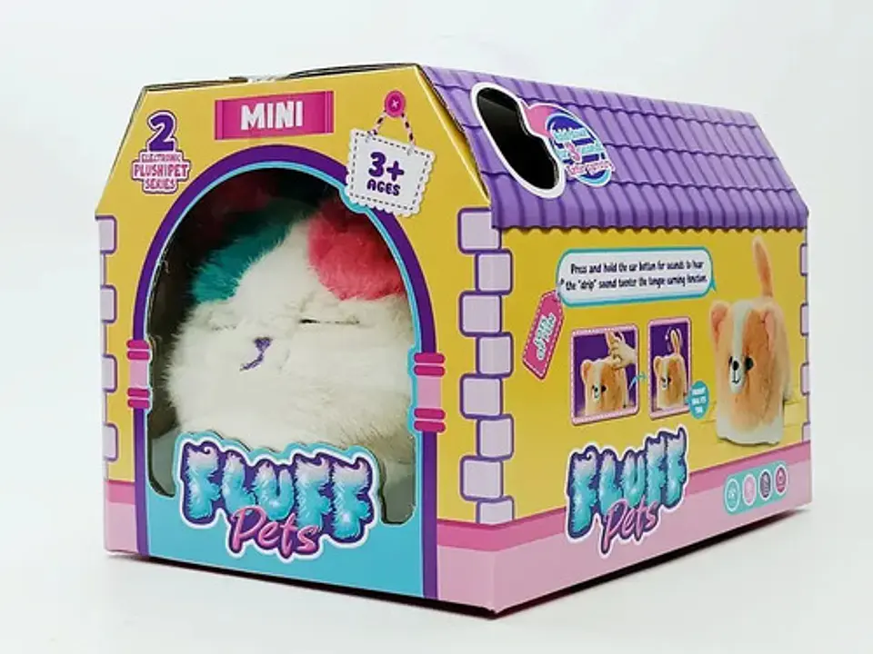 Peluche Gatito Interactivo Sonido  Maulla Mueve La Cola 13