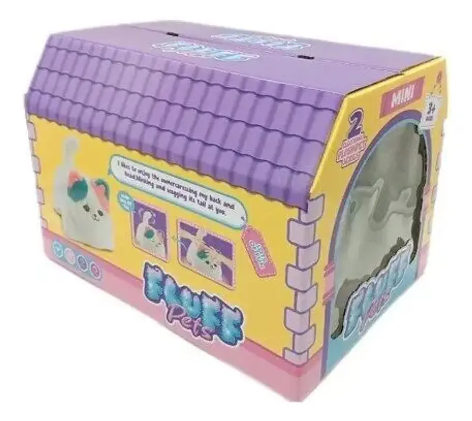 Peluche Gatito Interactivo Sonido  Maulla Mueve La Cola 14