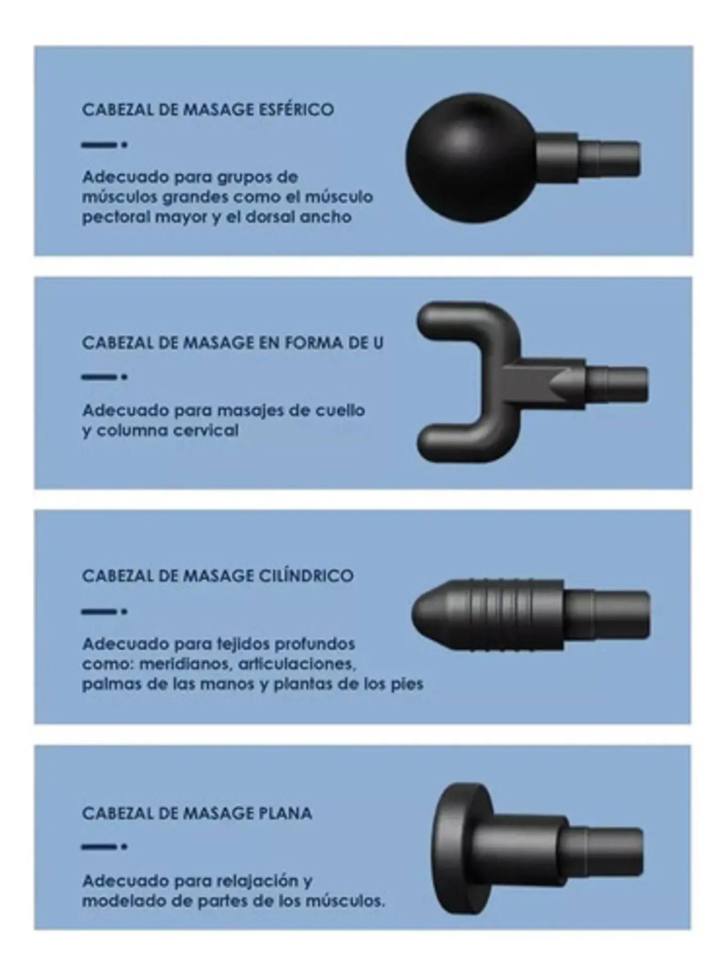 Masajeador Eléctrico Muscular Fascial Gun Kh-740 - 5 Niveles 4