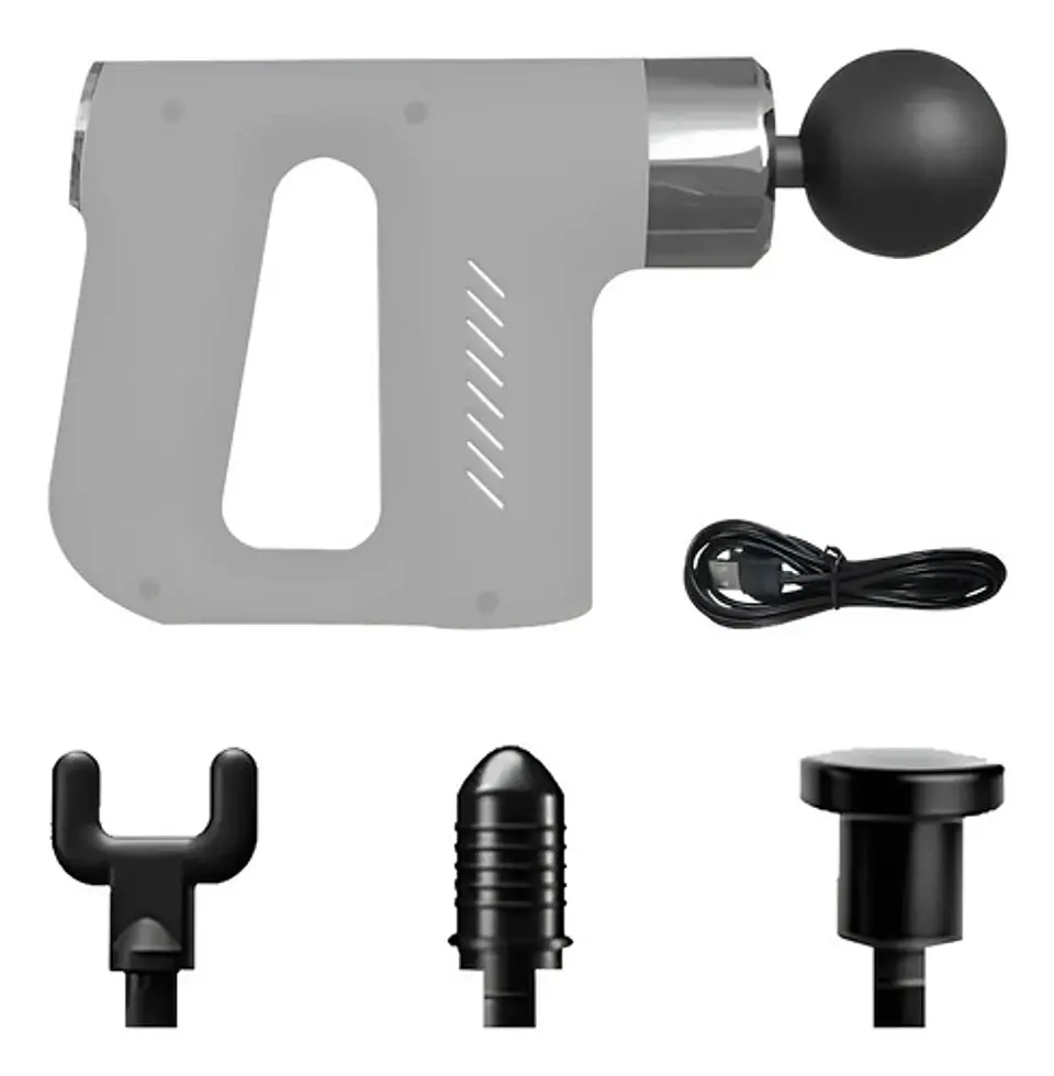 Masajeador Eléctrico Muscular Fascial Gun Kh-740 - 5 Niveles 6
