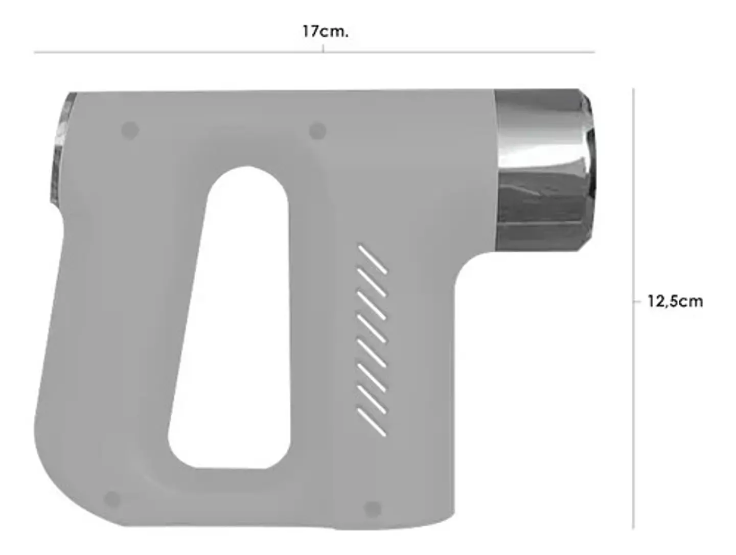 Masajeador Eléctrico Muscular Fascial Gun Kh-740 - 5 Niveles 7