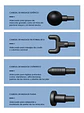 Masajeador Eléctrico Muscular Fascial Gun Kh-740 - 5 Niveles - Miniatura 8