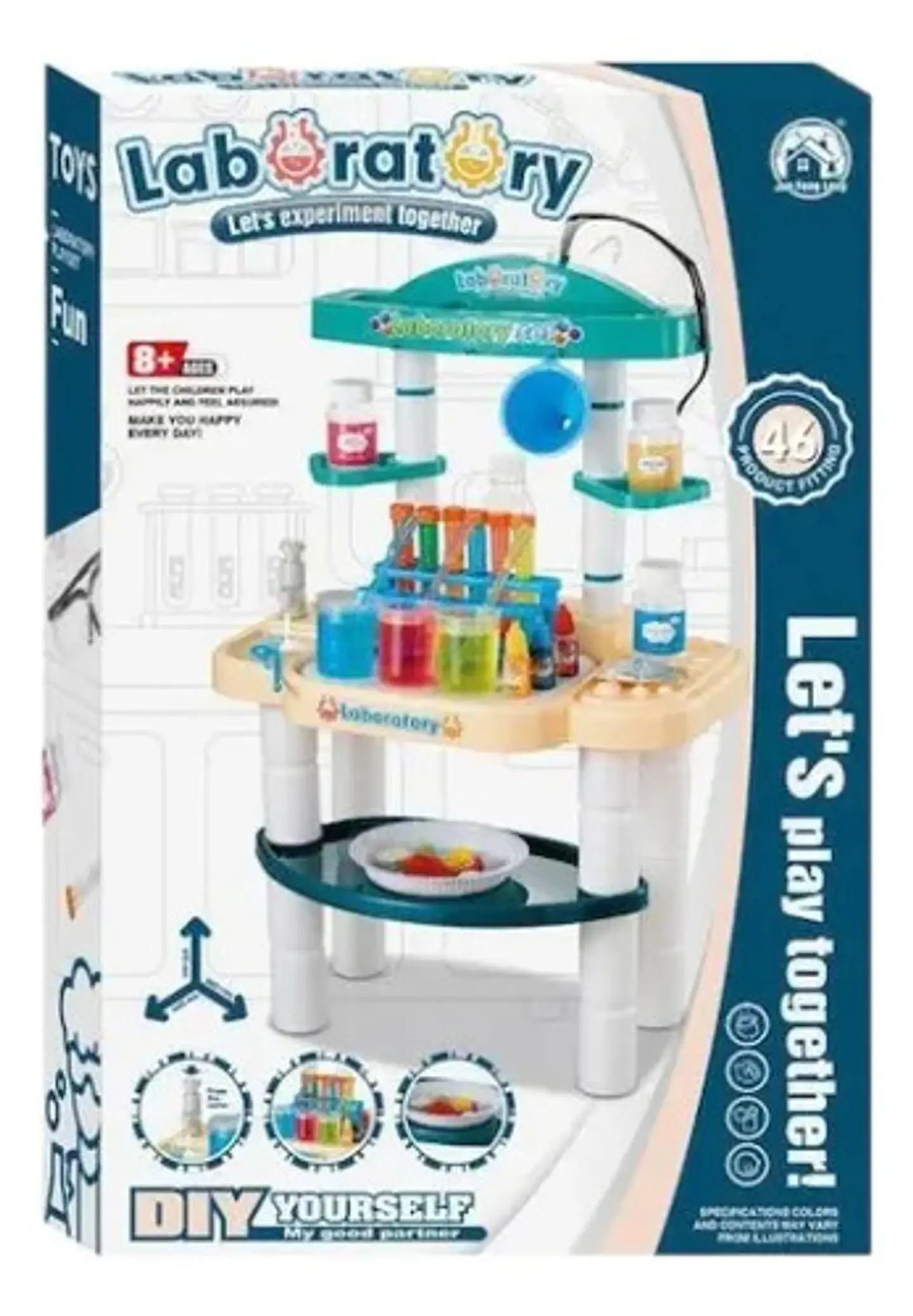 Set Laboratorio Juguete Para Niños Experimentos Cientificos 3