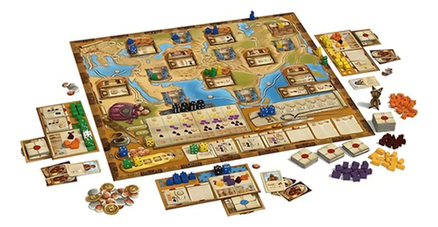 Los Viajes De Marco Polo - Juego De Mesa Devir 1