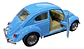 Carro Volkswagen Escarbajo Beetle 1967 1/32 Kinsmart - Miniatura 16
