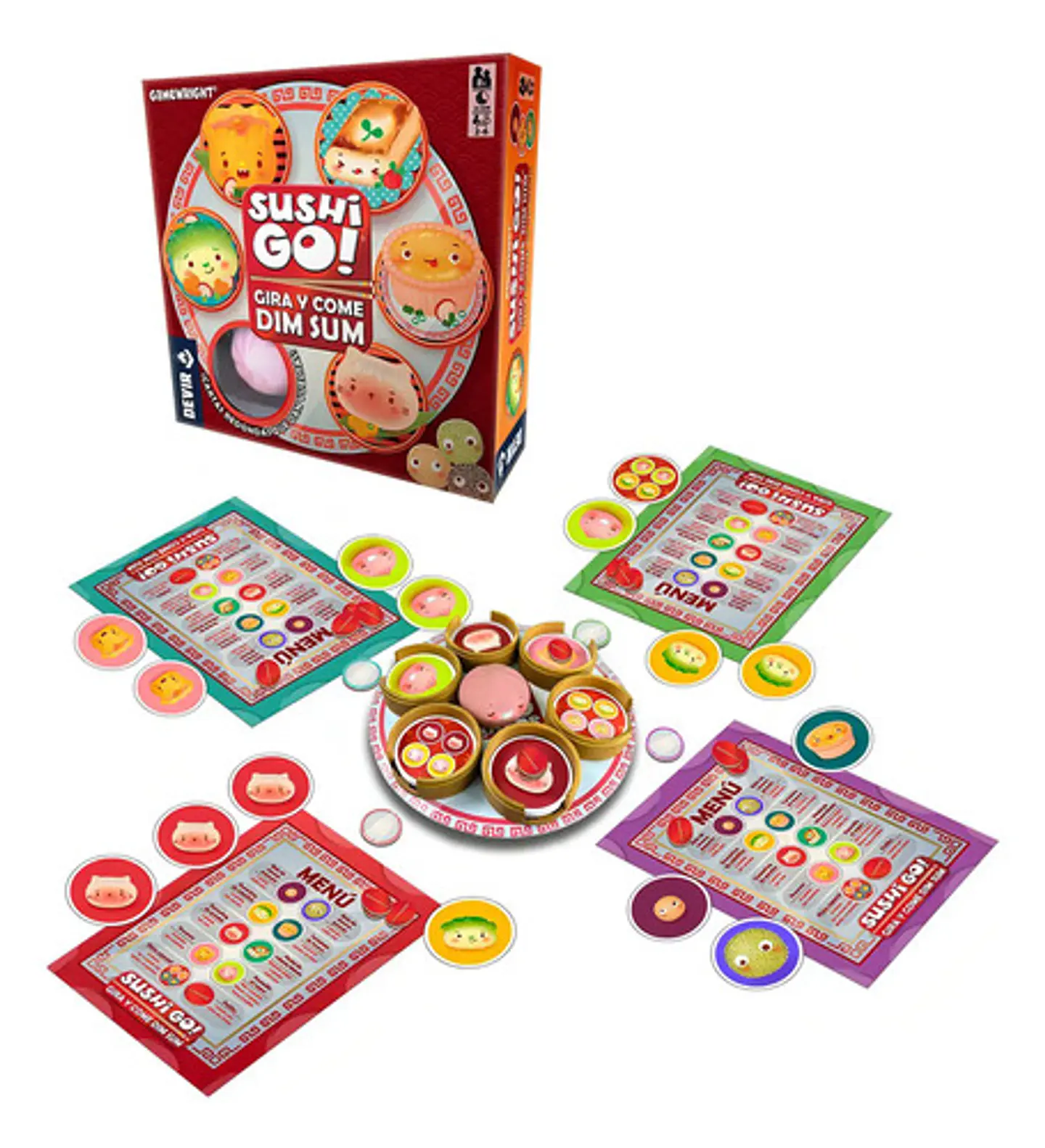 Sushi Go! Gira Y Come Dim Sum 4