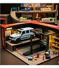 My66 Brabus 800 Diorama 1:24 Carro Escala Con Taller Mecanic - Miniatura 3