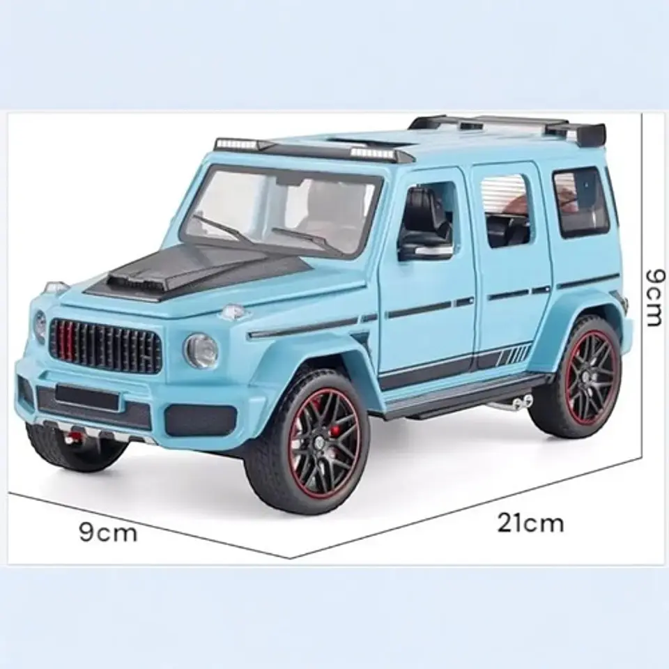My66 Brabus 800 Diorama 1:24 Carro Escala Con Taller Mecanic 5