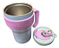 Termo Vaso Con Agarre Botella Térmica Acero Inoxidable 800ml - Miniatura 3