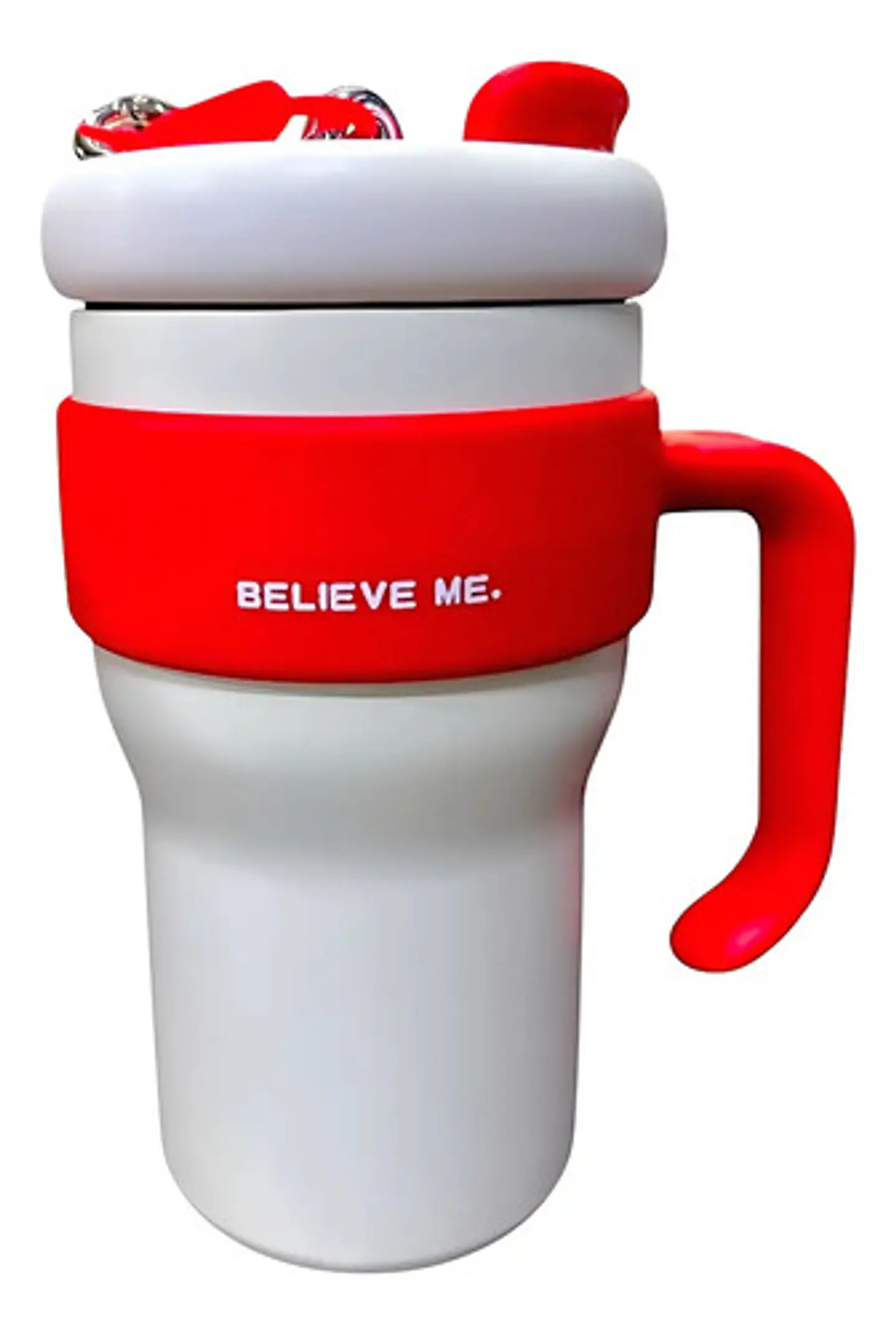 Termo Vaso Con Agarre Botella Térmica Acero Inoxidable 800ml 19