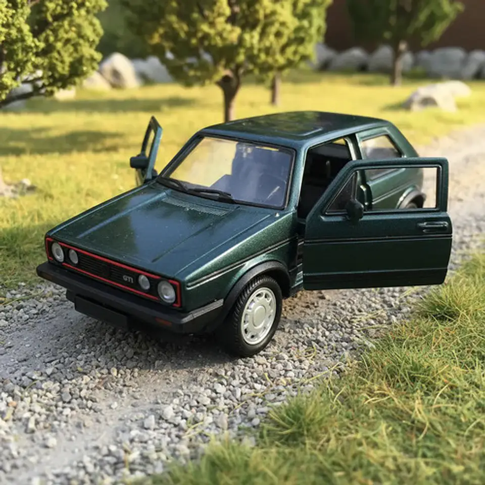 Welly 1:34 Volkswagen Golf I Gti  43681cw E. Full 7