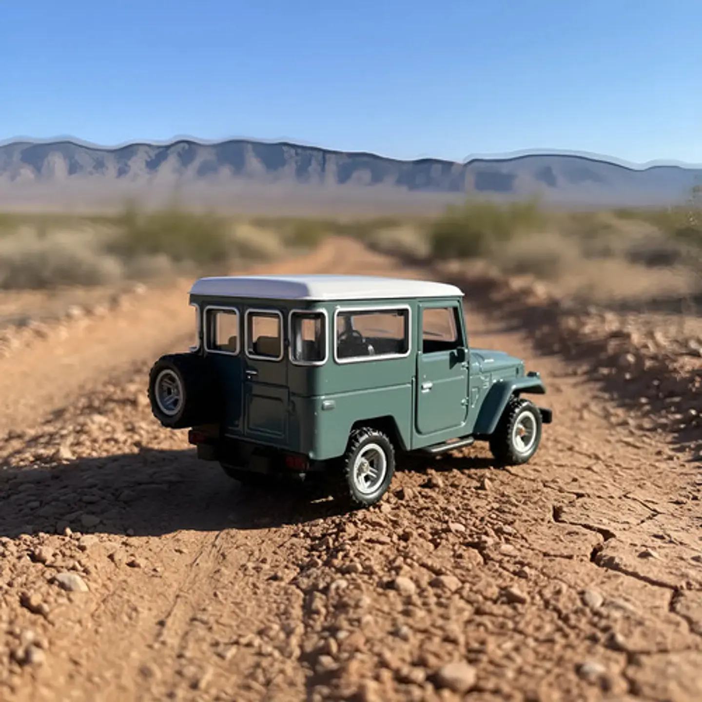 Toyota  Cabinado Luz Y Sonido Fj40 Carro Coleccion 33
