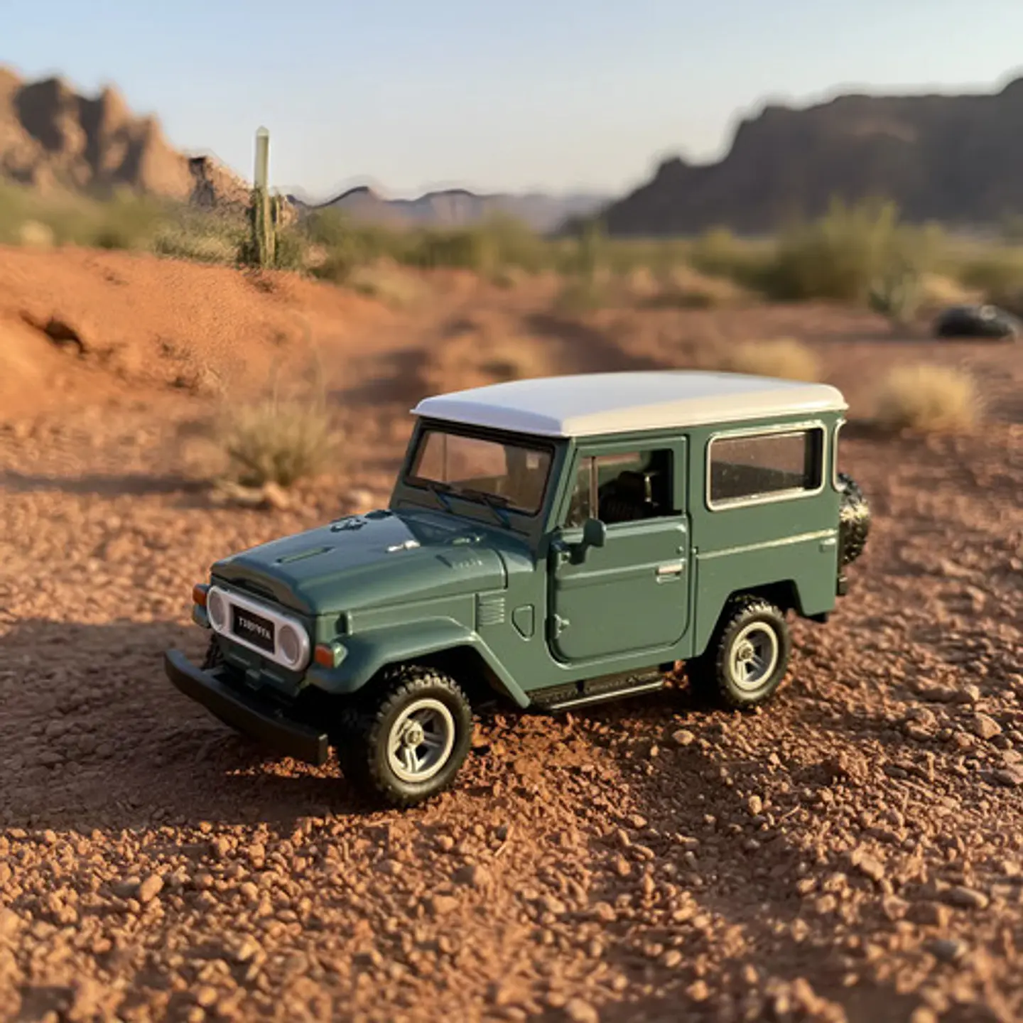 Toyota  Cabinado Luz Y Sonido Fj40 Carro Coleccion 34