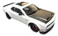 Dodge Challenger Srt Hellcat Redeye Miniatura Metal Car 1/24 - Miniatura 2