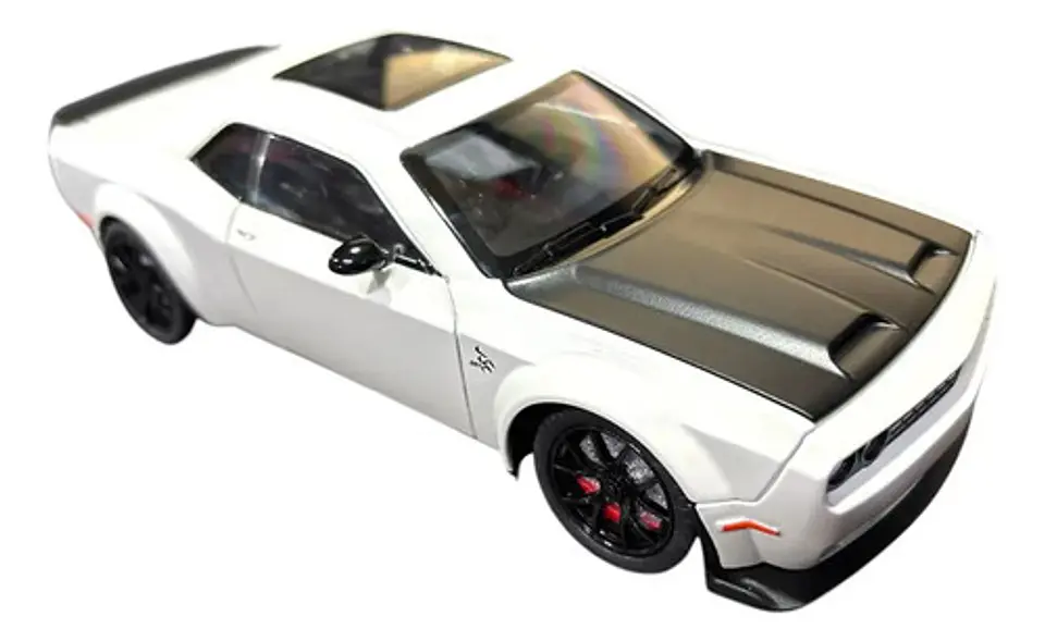 Dodge Challenger Srt Hellcat Redeye Miniatura Metal Car 1/24 2