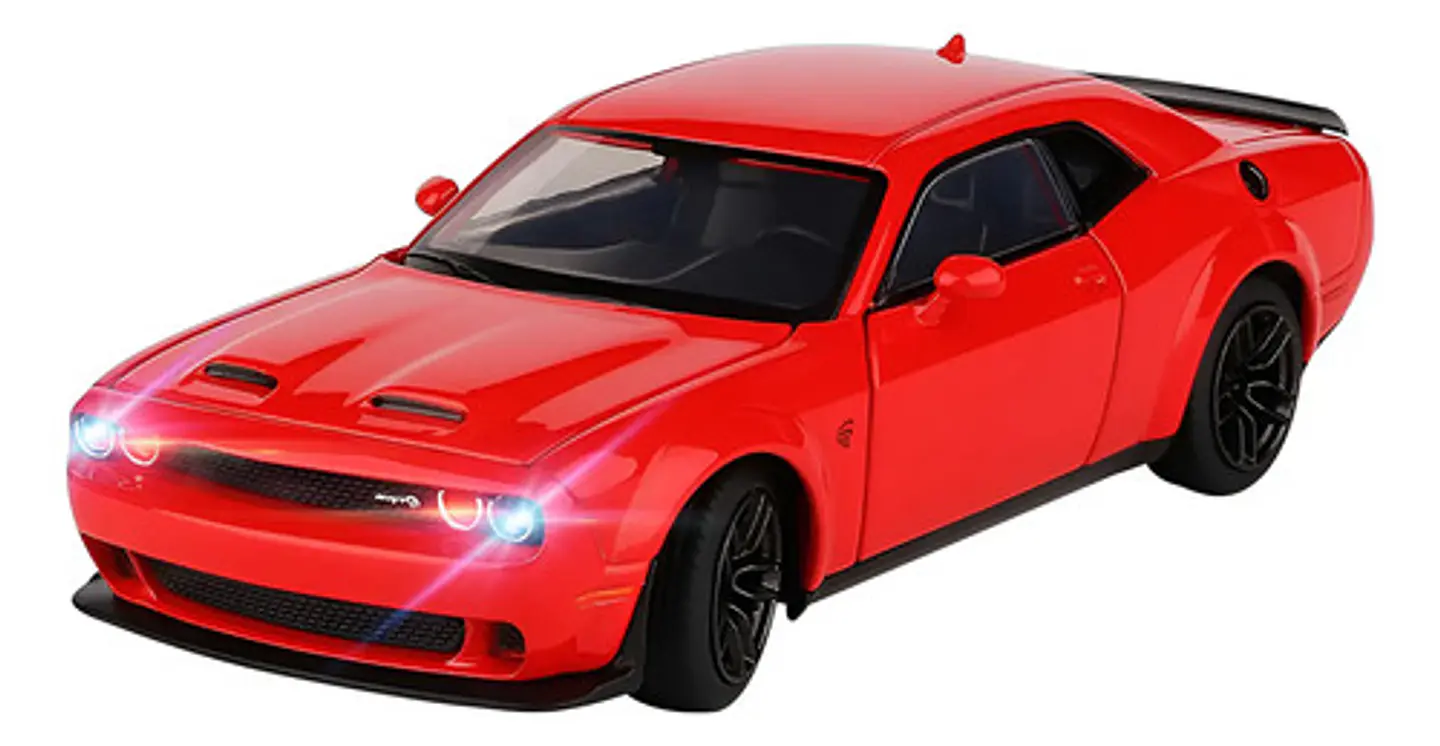 Dodge Challenger Srt Hellcat Redeye Miniatura Metal Car 1/24 7