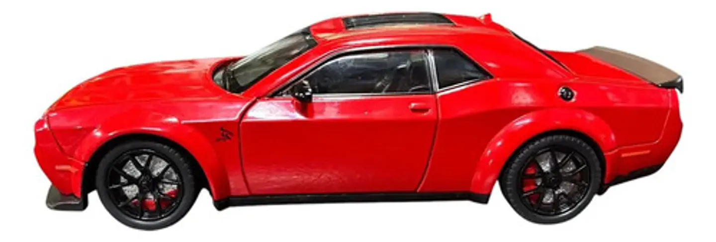 Dodge Challenger Srt Hellcat Redeye Miniatura Metal Car 1/24 11