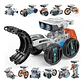 Kit Robótico Educativo Brastoy Robot 12 En 1 De Energía Eléctrica Orange Electric Naranja - Miniatura 2